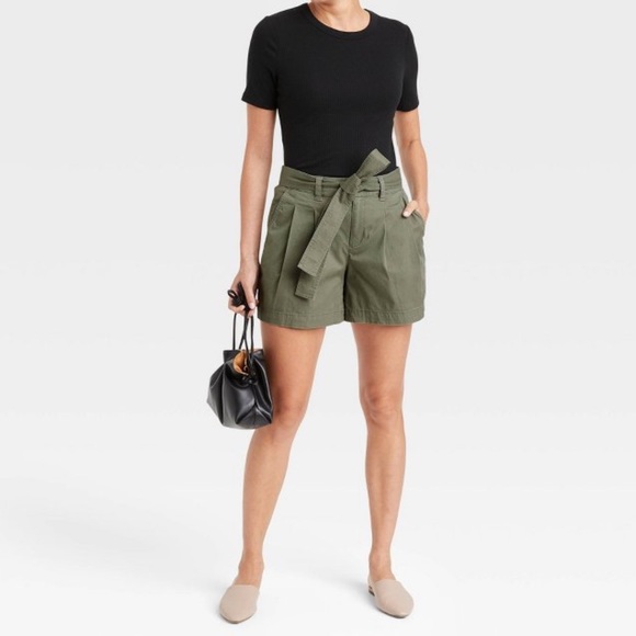 a new day Pants - A New Day Olive Green Shorts